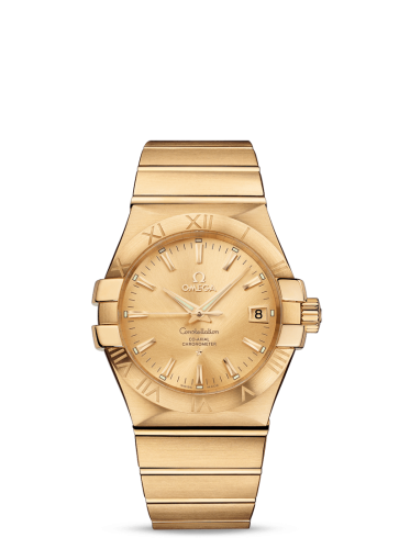 Omega Constellation Co-Axial 35 Yellow Gold / Champagne